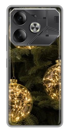 Силиконовый чехол с изображением "Светящиеся игрушки" для Tecno Pova 6
