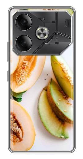 Чехол с картинкой "Свежие дыньки" для Tecno Pova 6