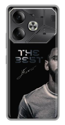 Чехол с картинкой "The Best Messi" для Tecno Pova 6