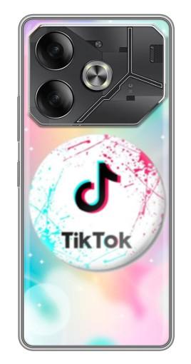 Чехол с принтом "TikTok принт" для Tecno Pova 6