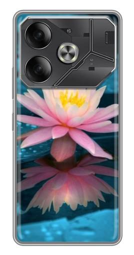 Чехол с печатью "Водяная лилия" для Tecno Pova 6
