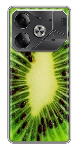 Чехол с картинкой "Яркий Киви" для Tecno Pova 6