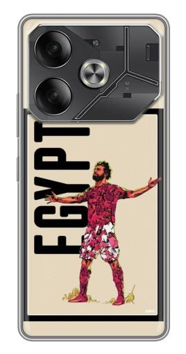 Чехол с картинкой "Египтянин Салах" для Tecno Pova 6