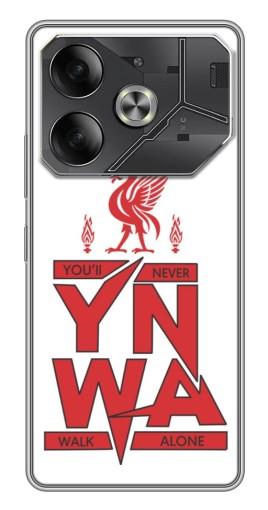 Силиконовый чехол с изображением "YNWA" для Tecno Pova 6