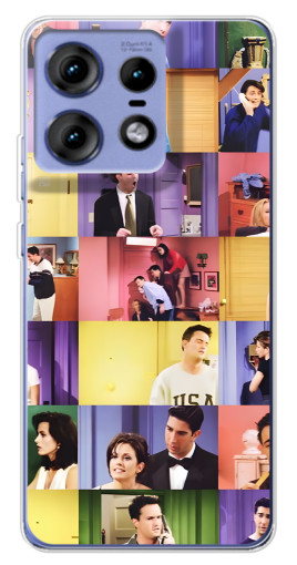 Чехол с печатью "Актеры Друзья" для Motorola Edge 50 Pro