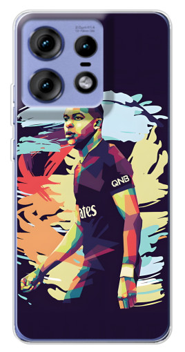 Чехол с печатью "ART Mbappe" для Motorola Edge 50 Pro