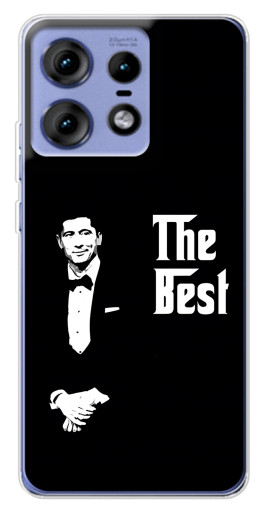Чехол с картинкой "Best Футболист" для Motorola Edge 50 Pro