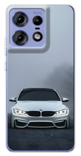 Чехол с печатью "БМВ в тумане" для Motorola Edge 50 Pro