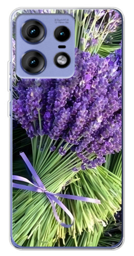 Чехол с печатью "Букет лаванды" для Motorola Edge 50 Pro