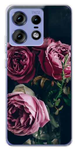 Чехол с принтом "Букет роз" для Motorola Edge 50 Pro