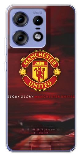 Силиконовый чехол с изображением "Clory MU" для Motorola Edge 50 Pro
