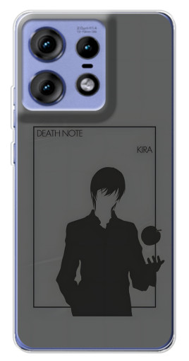 Чехол с принтом "Death Note Кира" для Motorola Edge 50 Pro