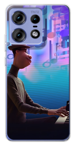 Чехол с принтом "Джейми Фокс" для Motorola Edge 50 Pro