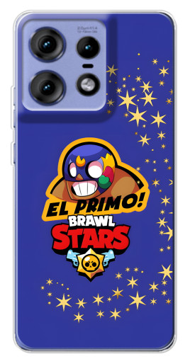 Чехол с принтом "El Primo в маске" для Motorola Edge 50 Pro