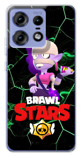 Чехол с картинкой "Emz Brawl Stars" для Motorola Edge 50 Pro