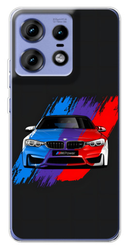 Чехол с принтом "Красочный BMW" для Motorola Edge 50 Pro