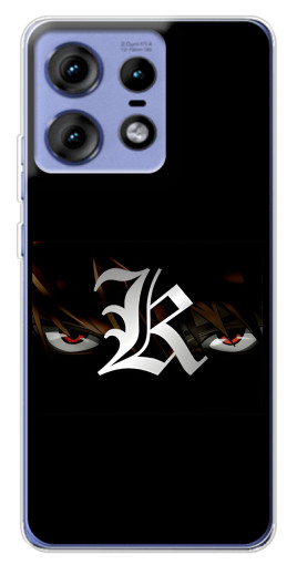 Чехол с печатью "L.K." для Motorola Edge 50 Pro