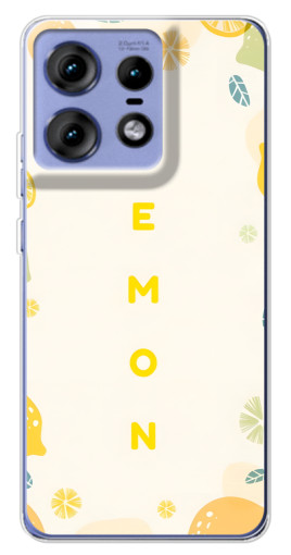 Чехол с принтом "Lemon" для Motorola Edge 50 Pro