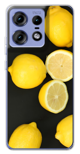 Чехол с картинкой "Лимонный стиль" для Motorola Edge 50 Pro