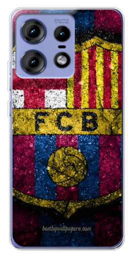 Чехол с печатью "Лого Барсы" для Motorola Edge 50 Pro