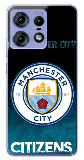 Силиконовый чехол с изображением "Man City Zens" для Motorola Edge 50 Pro