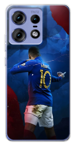 Чехол с печатью "Мбаппе в Франции" для Motorola Edge 50 Pro