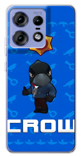 Чехол с печатью "Медаль Crow" для Motorola Edge 50 Pro