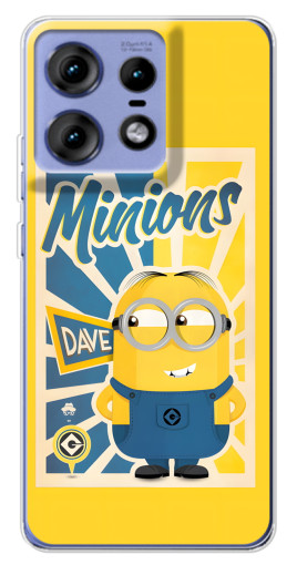 Чехол с картинкой "Minions" для Motorola Edge 50 Pro