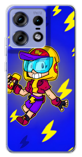 Чехол с печатью "Молниеносная MAX" для Motorola Edge 50 Pro