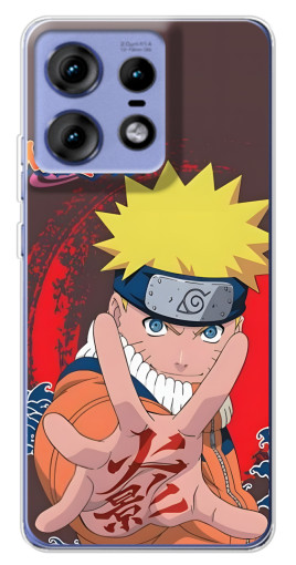 Чехол с принтом "Naruto атакует" для Motorola Edge 50 Pro