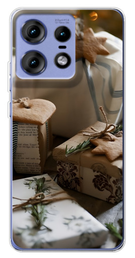 Чехол с картинкой "Нежные подарки" для Motorola Edge 50 Pro