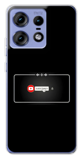 Чехол с картинкой "subscribed" для Motorola Edge 50 Pro