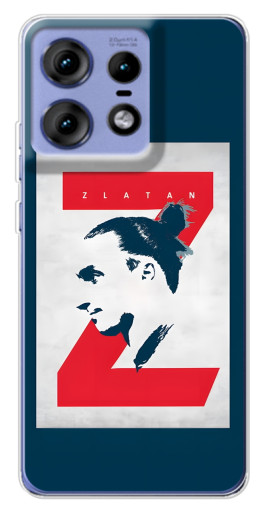 Чехол с принтом "Zlatan" для Motorola Edge 50 Pro
