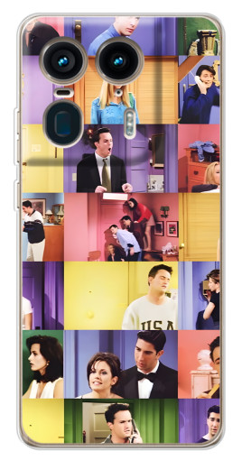 Чехол с печатью "Актеры Друзья" для Motorola Edge 50 Ultra