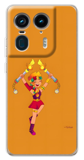 Чехол с принтом "Амбер ликует" для Motorola Edge 50 Ultra