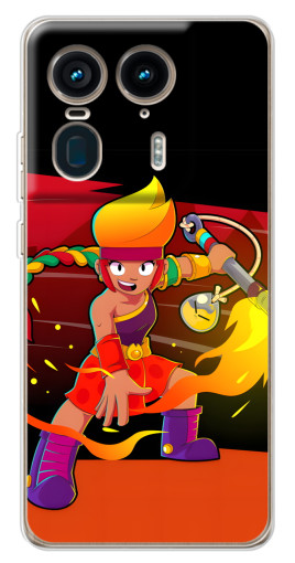 Чехол с картинкой "Амбер в дуэли" для Motorola Edge 50 Ultra