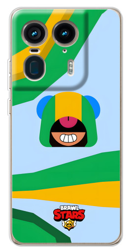 Силиконовый чехол с изображением "Арт Леон" для Motorola Edge 50 Ultra