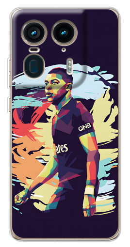Чехол с картинкой "ART Mbappe" для Motorola Edge 50 Ultra