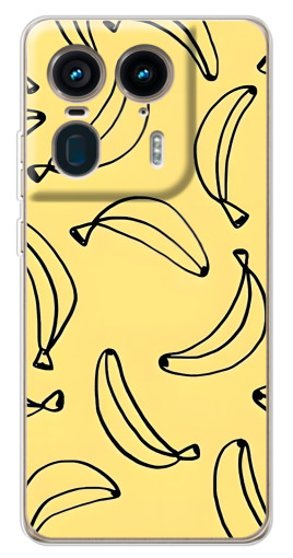 Чехол с картинкой "Бананчики" для Motorola Edge 50 Ultra