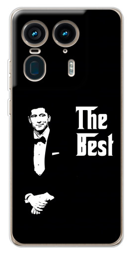 Силиконовый чехол с изображением "Best Футболист" для Motorola Edge 50 Ultra