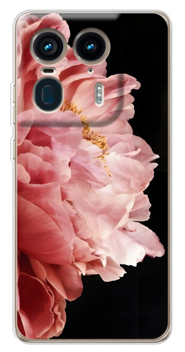 Чехол с принтом "Большой пион " для Motorola Edge 50 Ultra