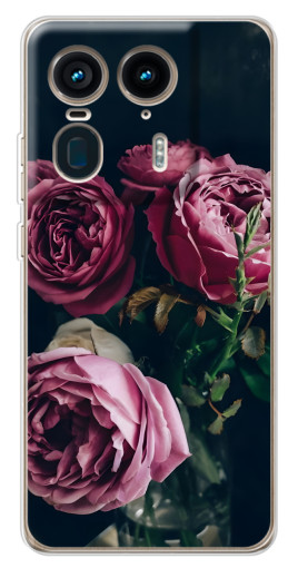 Чехол с картинкой "Букет роз" для Motorola Edge 50 Ultra