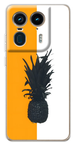 Чехол с печатью "Черный Ананас" для Motorola Edge 50 Ultra