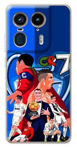 Чехол с принтом "CR7" для Motorola Edge 50 Ultra