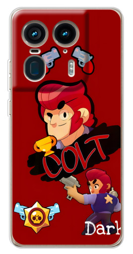 Чехол с печатью "Dark Colt" для Motorola Edge 50 Ultra
