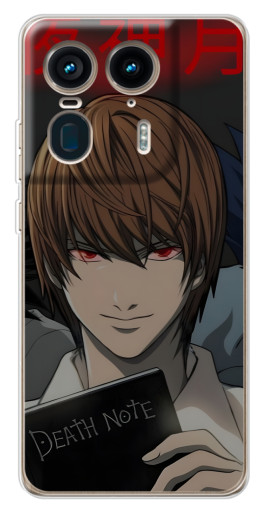 Силиконовый чехол с изображением "Death Note" для Motorola Edge 50 Ultra