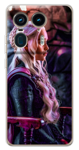 Силиконовый чехол с изображением "Дейнерис" для Motorola Edge 50 Ultra