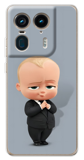 Чехол с печатью "Деловой ребенок" для Motorola Edge 50 Ultra
