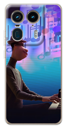 Силиконовый чехол с изображением "Джейми Фокс" для Motorola Edge 50 Ultra