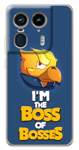 Чехол с печатью "Gold Boss" для Motorola Edge 50 Ultra